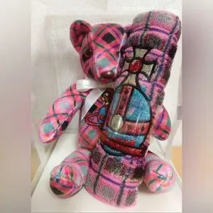 vivienne westwood 限定品 Teddy Bear 大判スカーフ Vintage Vivienne Westwood Handkerchief, Vivienne Westwood